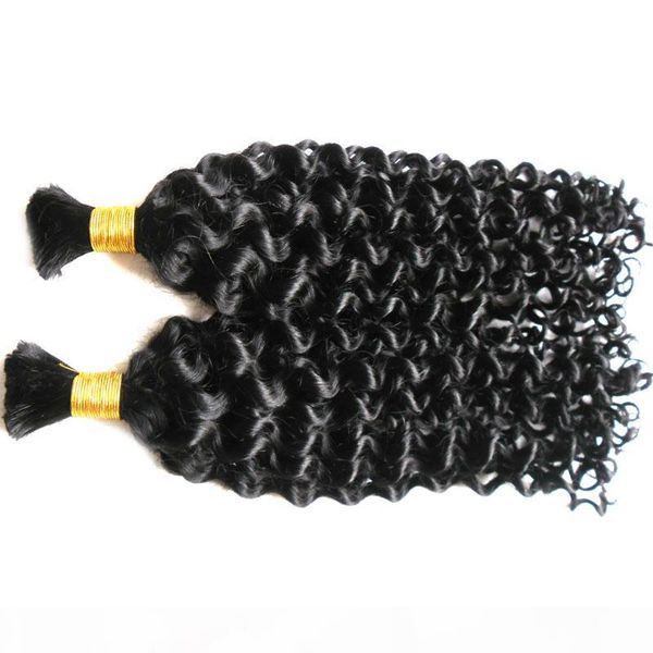 10-26" brazilian braiding hair bulk 8a no weft human hair bulk for braiding 200g kinky curly human braiding hair bulk 2pcs, Black 
10-26" brazilian braiding hair bulk 8a no weft human hair bulk for braiding 200g kinky curly human braiding hair bulk 2pcs, Black