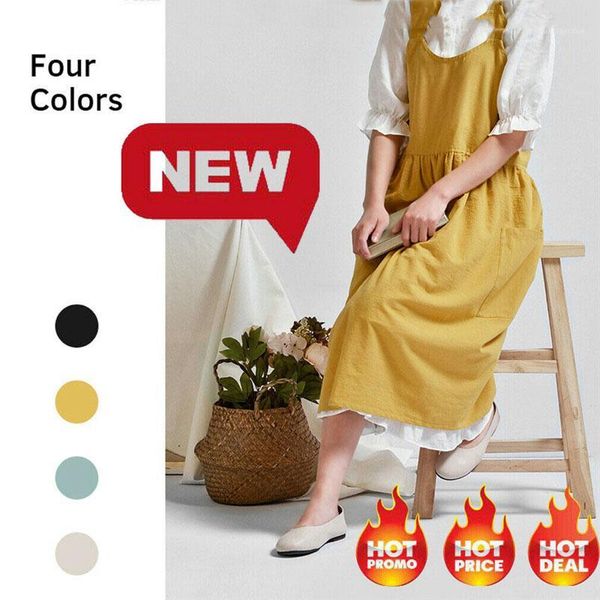 aprons 1pc fashion women bib apron cotton linen sleeveless home cooking florist cute cleaning
aprons 1pc fashion women bib apron cotton linen sleeveless home cooking florist cute cleaning