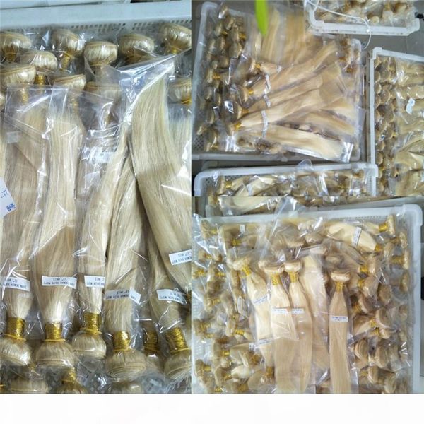 remy human hair 3 bundles 613 blonde color straight hair wefts 100gr piece, accept drop shipping, Black
remy human hair 3 bundles 613 blonde color straight hair wefts 100gr piece, accept drop shipping, Black