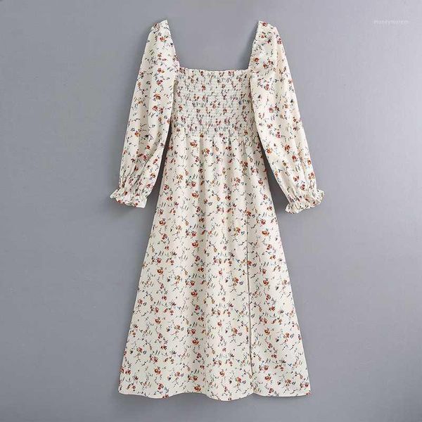 casual dresses summer dress 2021 fashion elastic bust square neck white ground floral prints women long dresses1, Black;gray
casual dresses summer dress 2021 fashion elastic bust square neck white ground floral prints women long dresses1, Black;gray