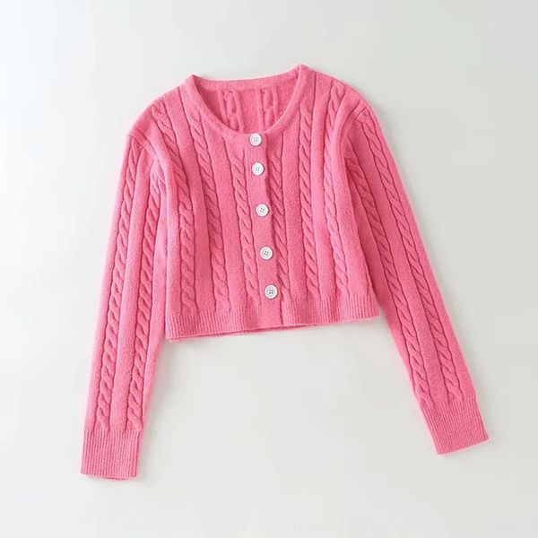 q2798 korean women's clothing 2020 spring and autumn new short round neck twist long sleeve cardigan sweater sweater sweaterfor women o, White;black
q2798 korean women's clothing 2020 spring and autumn new short round neck twist long sleeve cardigan sweater sweater sweaterfor women o, White;black