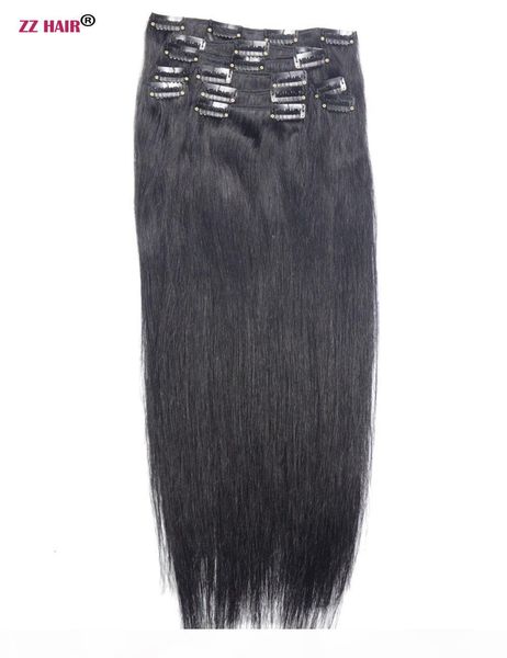 16inches-28inches 100% brazilian remy human hair clips in on human hair extension 10pcs set full head 180g straight hair, Black;brown
16inches-28inches 100% brazilian remy human hair clips in on human hair extension 10pcs set full head 180g straight hair, Black;brown