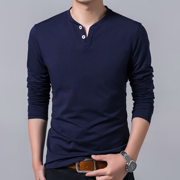 new fashion brand t shirts mens clothing v neck streetwear trends mercerized cotton long sleeve tshirts for men 201203, White;black
new fashion brand t shirts mens clothing v neck streetwear trends mercerized cotton long sleeve tshirts for men 201203, White;black