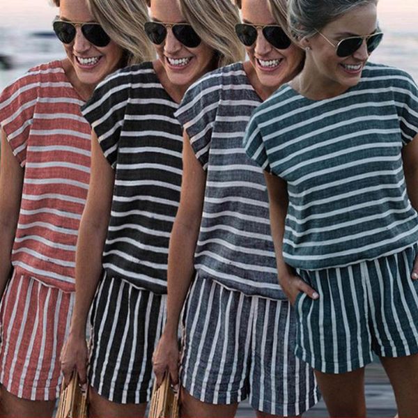 lossky striped short jumpsuit short sleeve o neck pockets gray playsuit jumpsuits 2018 summer new casual beach mini rompers1, Black;white
lossky striped short jumpsuit short sleeve o neck pockets gray playsuit jumpsuits 2018 summer new casual beach mini rompers1, Black;white