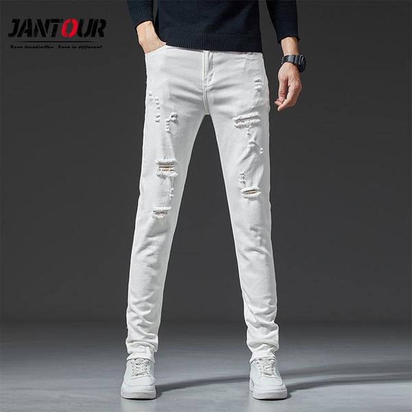 2020 stretch тощий рваные джинсы мужчины вскользь slim fit denim hole проблемные брюки мужской белые штаны мужской марка 28-36, Blue
2020 stretch тощий рваные джинсы мужчины вскользь slim fit denim hole проблемные брюки мужской белые штаны мужской марка 28-36, Blue
