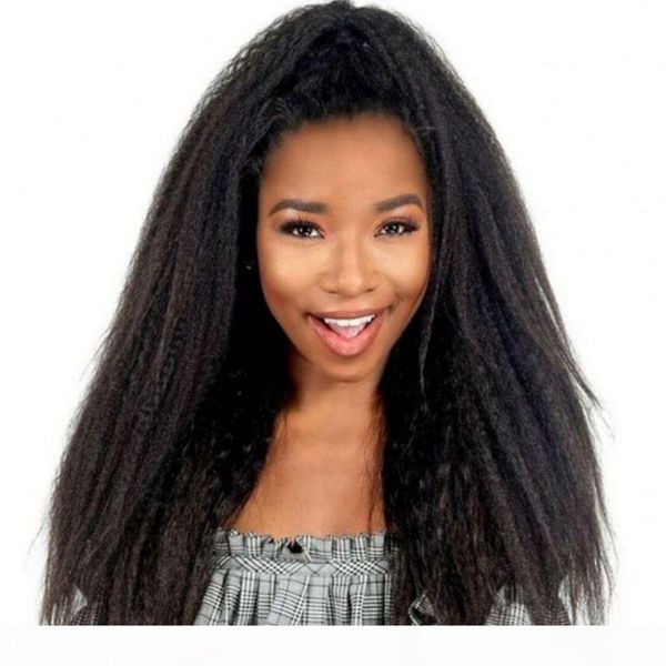 kinky straight wig lace front human hair wigs indian full lace wig 130% density coarse yaki virgin hair wig, Black;brown
kinky straight wig lace front human hair wigs indian full lace wig 130% density coarse yaki virgin hair wig, Black;brown