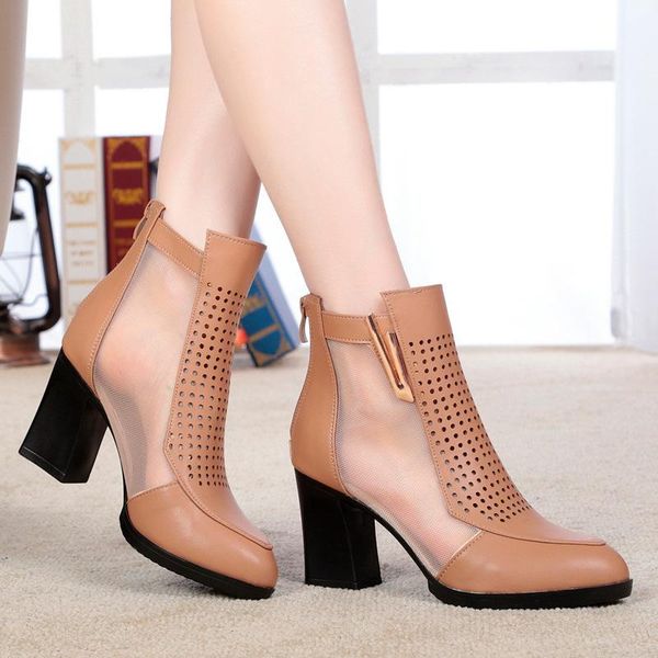 boots 34 small size women's spring and summer high-heeled female mesh sandals hollow women shoes large 40 41, Black
boots 34 small size women's spring and summer high-heeled female mesh sandals hollow women shoes large 40 41, Black