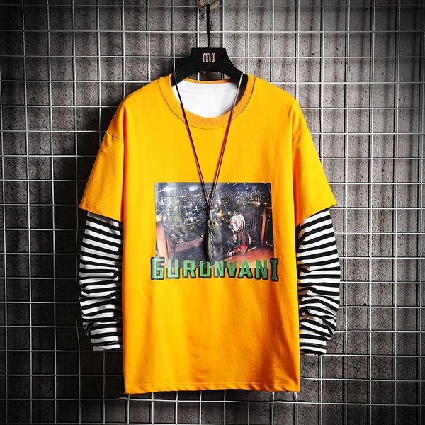 crewneck sweatshirts men 2020 patchwork stripe harajuku japanese streetwear sweatshirt male hip hop yellow hoodie men, Black
crewneck sweatshirts men 2020 patchwork stripe harajuku japanese streetwear sweatshirt male hip hop yellow hoodie men, Black