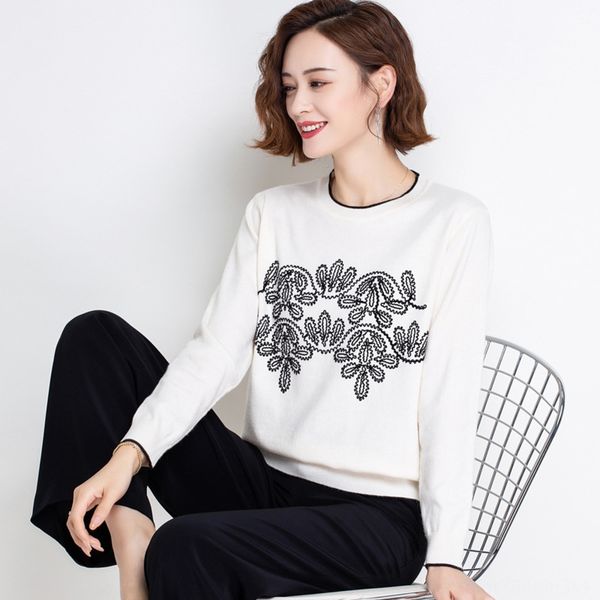 short printed t-shirt sweater for women 2020 coat t-shirt new autumn korean loose thin trend g9wxm, White;black
short printed t-shirt sweater for women 2020 coat t-shirt new autumn korean loose thin trend g9wxm, White;black