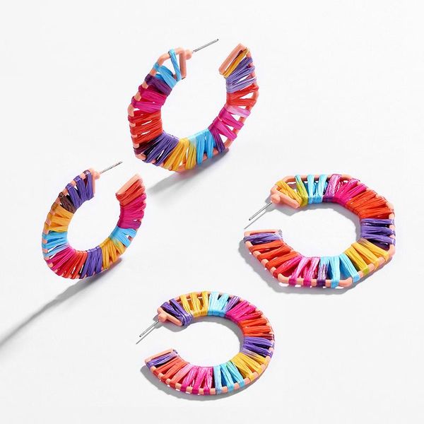 boho ручной multicolor рафия обмоточные серьги для женщин девушки этнические свадебные украшения круглый geometry statement мотаться серьги, Silver
boho ручной multicolor рафия обмоточные серьги для женщин девушки этнические свадебные украшения круглый geometry statement мотаться серьги, Silver