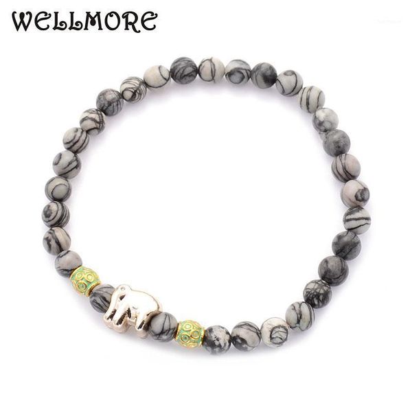 wellmore women bracelets 6mm natural stone beads beaded bracelets for women fashion jewelry drop shipping wholesale1, Golden;silver
wellmore women bracelets 6mm natural stone beads beaded bracelets for women fashion jewelry drop shipping wholesale1, Golden;silver
