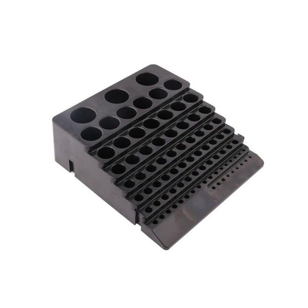 black drill bit storage box milling cutter drill finishing holder organizer case
black drill bit storage box milling cutter drill finishing holder organizer case