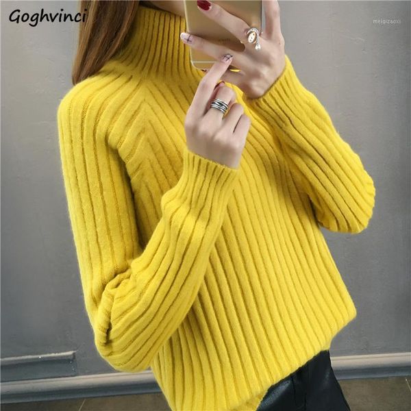 half-turtleneck women sweaters autumn winter korean style solid pullovers loose casual elegant soft warm knitted jumper female1, White;black
half-turtleneck women sweaters autumn winter korean style solid pullovers loose casual elegant soft warm knitted jumper female1, White;black