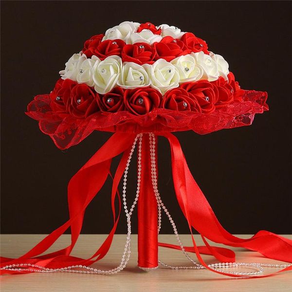 crystal lace rose bridesmaid wedding bouquet bridal artificial silk foam flowers bridal bouquet for wedding party flower^25 #zy7
crystal lace rose bridesmaid wedding bouquet bridal artificial silk foam flowers bridal bouquet for wedding party flower^25 #zy7