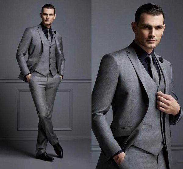 men's suits & blazers fashion handsome dark gray mens suit groom wedding for men slim fit tuxedos man(jacket+vest+pant), White;black
men's suits & blazers fashion handsome dark gray mens suit groom wedding for men slim fit tuxedos man(jacket+vest+pant), White;black