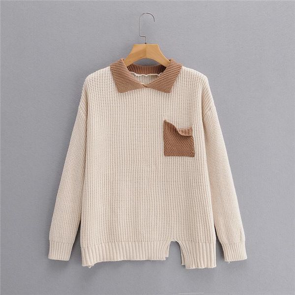 women's sweaters 2021 autumn and winter knit sweater slim pullover solid color knitted loose all-match soft warm blouse, White;black
women's sweaters 2021 autumn and winter knit sweater slim pullover solid color knitted loose all-match soft warm blouse, White;black