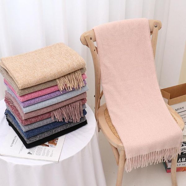 scarves winter 2021 pockmarked pattern cashmere thick scarf korean versatile warm shawl for lovers, Blue;gray
scarves winter 2021 pockmarked pattern cashmere thick scarf korean versatile warm shawl for lovers, Blue;gray