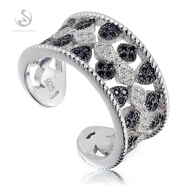 shunxunze 925 sterling silver engagement wedding rings jewelry & accessories for women white and black cubic zirconia the adjustable s-3796
shunxunze 925 sterling silver engagement wedding rings jewelry & accessories for women white and black cubic zirconia the adjustable s-3796
