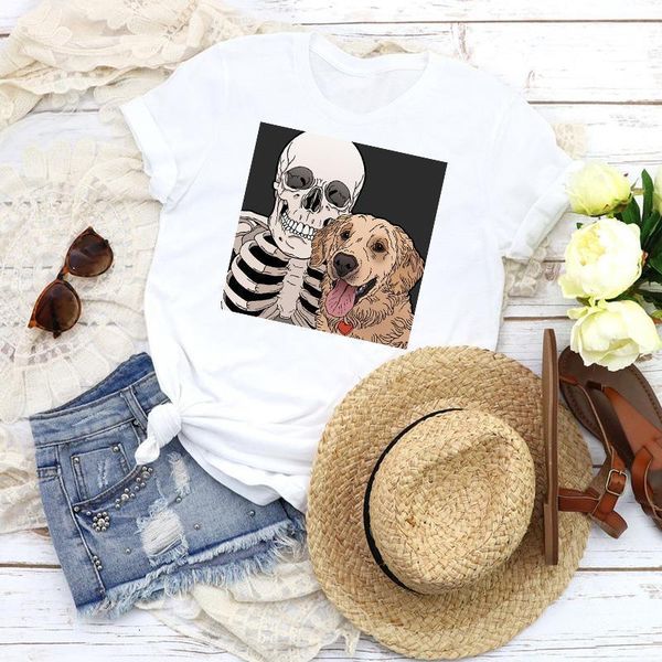 women graphic dog pet cute halloween summer autumn cartoon 90s print female t shirt shirt tees clothing womens t-shirt, White
women graphic dog pet cute halloween summer autumn cartoon 90s print female t shirt shirt tees clothing womens t-shirt, White