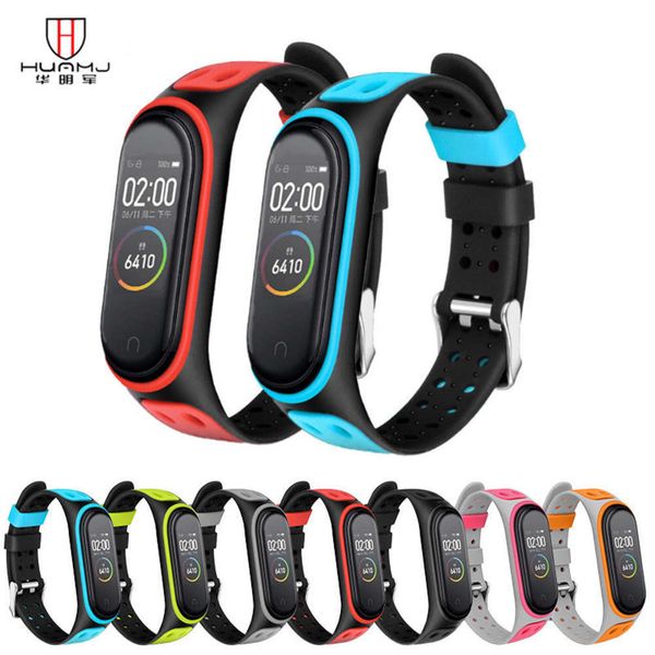 suitable for bracelet 4 strap 5 silicone wristband sports smart watch 2-color double button 3 generation uni
suitable for bracelet 4 strap 5 silicone wristband sports smart watch 2-color double button 3 generation uni