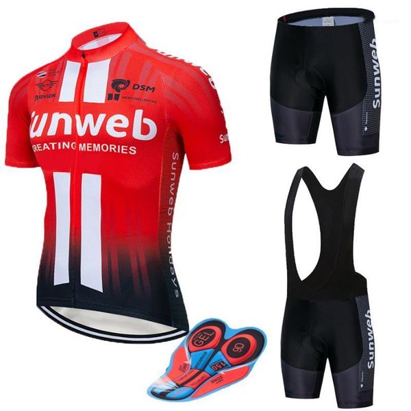 2020 red sunweb pro cycling wear bike jersey quick dry bicycle clotheing mens summer team cycling jerseys 20d bike shorts set1, Black;blue
2020 red sunweb pro cycling wear bike jersey quick dry bicycle clotheing mens summer team cycling jerseys 20d bike shorts set1, Black;blue