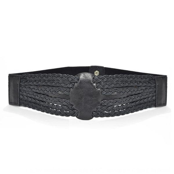 winter autumn new wide band elastic band for women sweet fashion woven wax rope elastic belt for women's belt nxt2n, Black;brown
winter autumn new wide band elastic band for women sweet fashion woven wax rope elastic belt for women's belt nxt2n, Black;brown