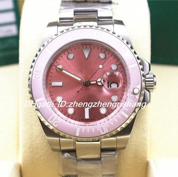 12 color men 40mm automatic 116610ln watch stainless steel black dial pvd/dlc coated gold 116610 116613 dive sport mens wristwatches, Slivery;brown
12 color men 40mm automatic 116610ln watch stainless steel black dial pvd/dlc coated gold 116610 116613 dive sport mens wristwatches, Slivery;brown