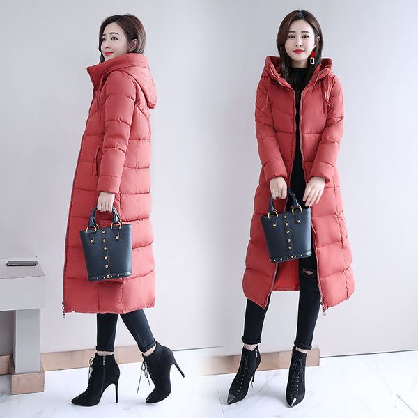 2021 new women jacket with hood winter coat long warm thicke down parka fine fashion 956j, Black
2021 new women jacket with hood winter coat long warm thicke down parka fine fashion 956j, Black