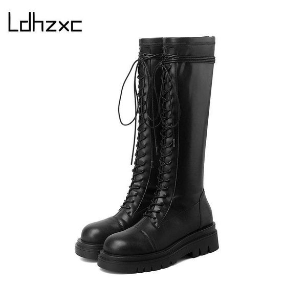 ldhzxc black brown new winter boots women shoes nature leather thick high heel warm boots lace up platform knee high
ldhzxc black brown new winter boots women shoes nature leather thick high heel warm boots lace up platform knee high