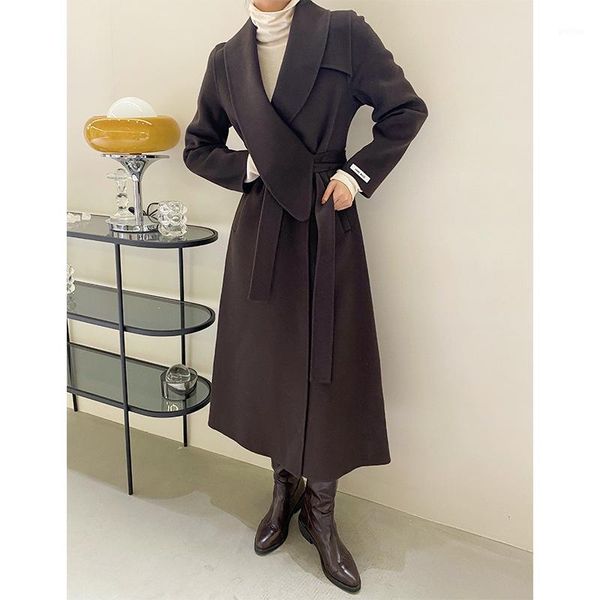 jacket women autumn winter 2021 new irregular collar korean slim all wool long coat1, Black
jacket women autumn winter 2021 new irregular collar korean slim all wool long coat1, Black