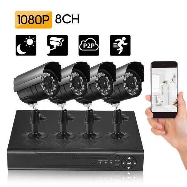 8ch cctv system 4pcs full 1080p outdoor weatherproof security camera dvr kit day/night home video surveillance system
8ch cctv system 4pcs full 1080p outdoor weatherproof security camera dvr kit day/night home video surveillance system