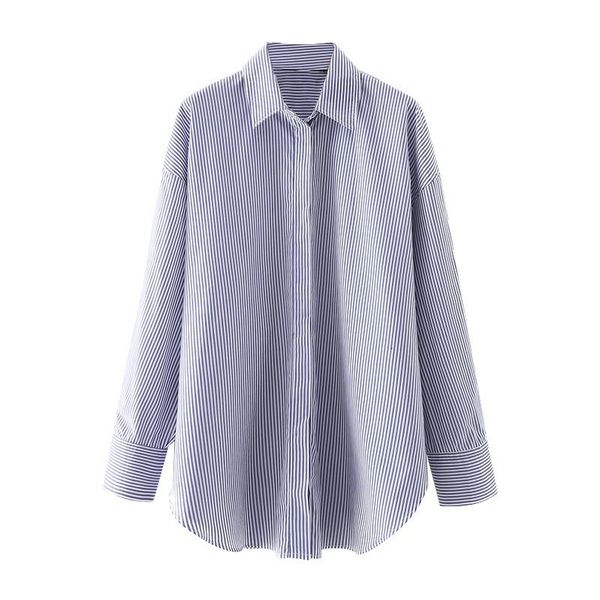 2021 new blue white striped oversized shirt women fall casual sleeve woman collared button up long ladies shirts ljcz
2021 new blue white striped oversized shirt women fall casual sleeve woman collared button up long ladies shirts ljcz