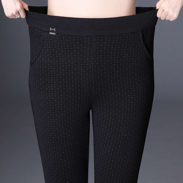 plush leggings for women to wear spring and autumn winter mom middle aged fat mm large high waist elastic tight warm pants, Black
plush leggings for women to wear spring and autumn winter mom middle aged fat mm large high waist elastic tight warm pants, Black