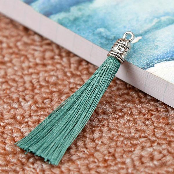 10pcs lot 17 colors silk tassel cords with metal caps for earrings 6cm long tassel charm pendant fit diy jewelry making findings h bbyhjj
10pcs lot 17 colors silk tassel cords with metal caps for earrings 6cm long tassel charm pendant fit diy jewelry making findings h bbyhjj