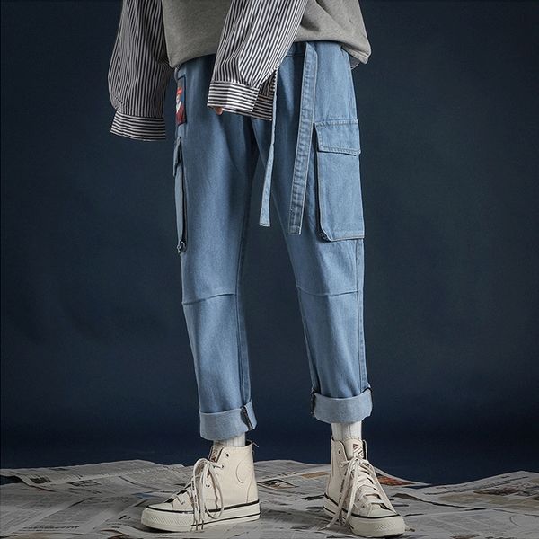 perth straight jeans men's autumn harem trend multi pocket daddy jeans and jeanspants and jeans loose korean men's pants yrxfw, Blue
perth straight jeans men's autumn harem trend multi pocket daddy jeans and jeanspants and jeans loose korean men's pants yrxfw, Blue