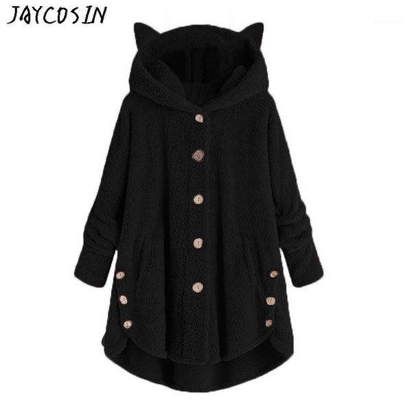 jaycosin 2020 personality colorful coat women button coat solid hooded pullover loose sweater blouse plus size drop #11241, Black
jaycosin 2020 personality colorful coat women button coat solid hooded pullover loose sweater blouse plus size drop #11241, Black