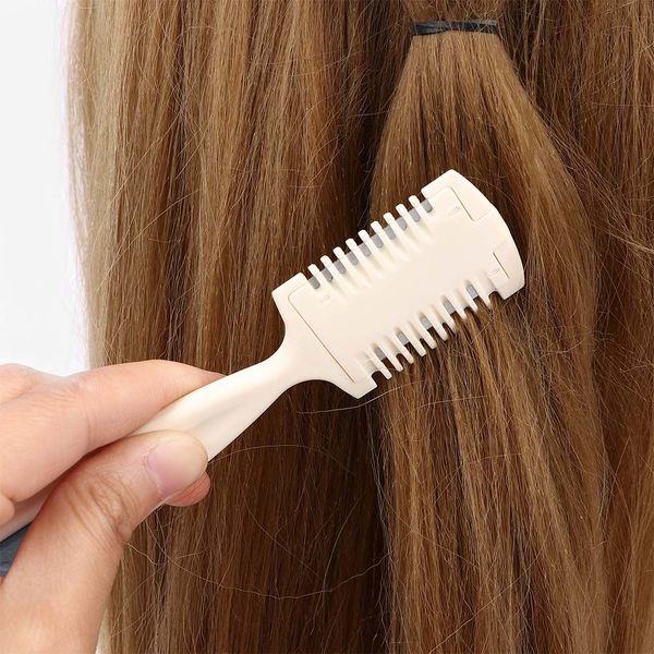 diy home hairdresser makeup tool hair cutting trimmer razor blade comb for thinning bangs long beauty cut plastic comb-2pcs
diy home hairdresser makeup tool hair cutting trimmer razor blade comb for thinning bangs long beauty cut plastic comb-2pcs