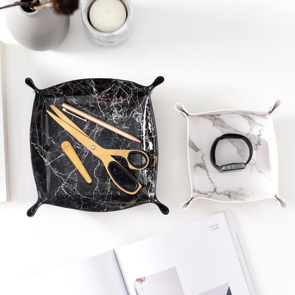 marble texture pu leather folding tray collapsible dice rolling tray phone wallet key coins trinket trays sundries storage box1
marble texture pu leather folding tray collapsible dice rolling tray phone wallet key coins trinket trays sundries storage box1