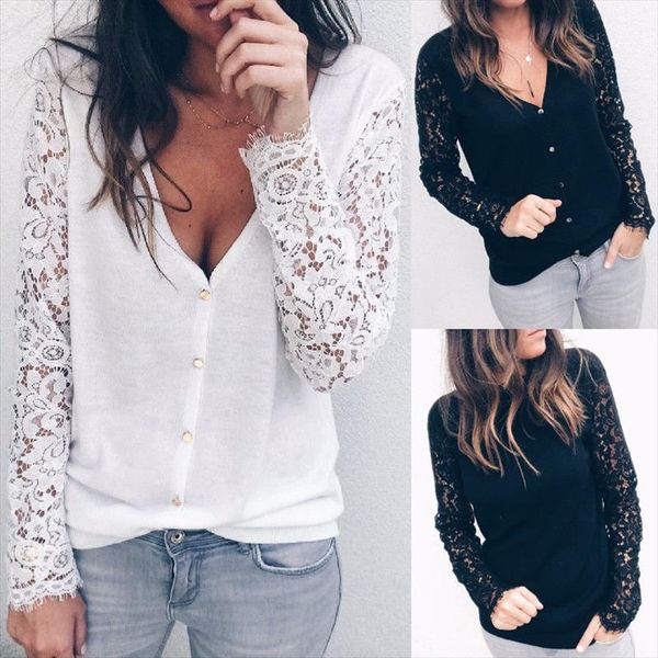 2021 new elegant women long sleeve loose lace casual hollow out solid t shirt slim fashion clothes 2 colors, White
2021 new elegant women long sleeve loose lace casual hollow out solid t shirt slim fashion clothes 2 colors, White
