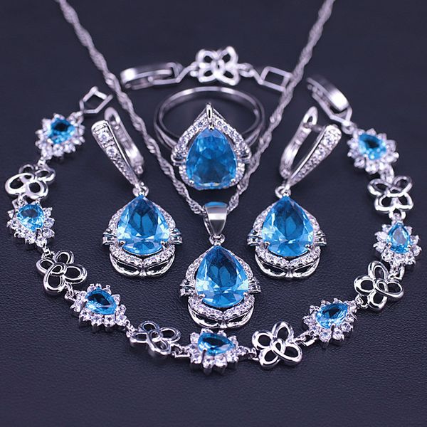 sky blue crystal silver цвет костюма комплект ювелирных изделий для женщин серьги ожерелье кольцо браслет big discount
sky blue crystal silver цвет костюма комплект ювелирных изделий для женщин серьги ожерелье кольцо браслет big discount