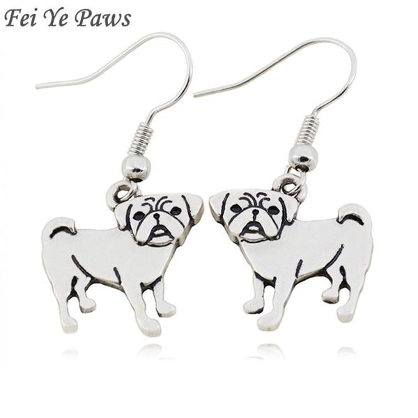 dangle & chandelier fei ye paws vintage cute pug dog charms drop earrings copper metal statement for women girls party jewelry gift, Silver
dangle & chandelier fei ye paws vintage cute pug dog charms drop earrings copper metal statement for women girls party jewelry gift, Silver