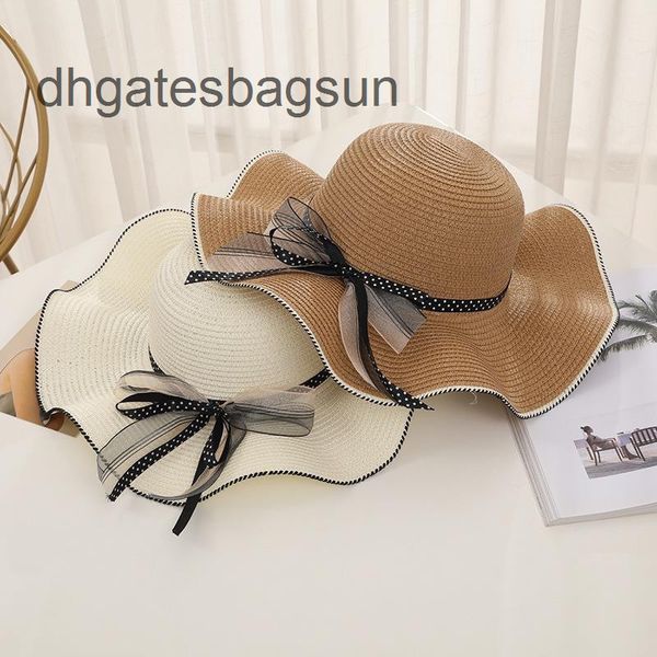 brand cap carves straw hat female summer beach hat sunscreen korean vacation sunshade foldable large eaves wave edge spring summer sun, Blue;gray
brand cap carves straw hat female summer beach hat sunscreen korean vacation sunshade foldable large eaves wave edge spring summer sun, Blue;gray
