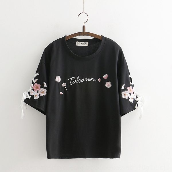 summer new cartoon plum blossom embroidery short for women 35275 summer new cartoon sleeve plum blossom embroidery short sleeve for t-shirt, White
summer new cartoon plum blossom embroidery short for women 35275 summer new cartoon sleeve plum blossom embroidery short sleeve for t-shirt, White
