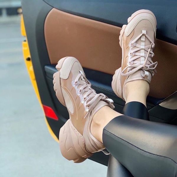 new arrivel womens dress shoes 2020ss fashion catwalk neoprene surface with classic color design female luxur d-connect sneakers, Black
new arrivel womens dress shoes 2020ss fashion catwalk neoprene surface with classic color design female luxur d-connect sneakers, Black