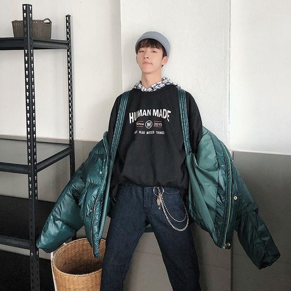 2020 new waterproof winter men parka men warm winter coat woman casual oversize thicken zipper fashion mens jackets1, Black
2020 new waterproof winter men parka men warm winter coat woman casual oversize thicken zipper fashion mens jackets1, Black