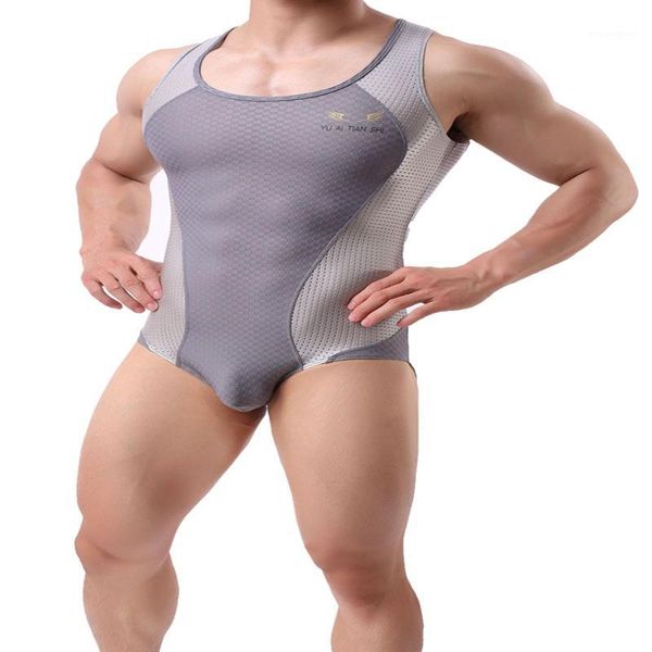 spandex mens undershirt sleeveless leotard men bodysuit mankini swimsuit seamless underwear bikini one piece slim vest singlet1, Black;brown
spandex mens undershirt sleeveless leotard men bodysuit mankini swimsuit seamless underwear bikini one piece slim vest singlet1, Black;brown