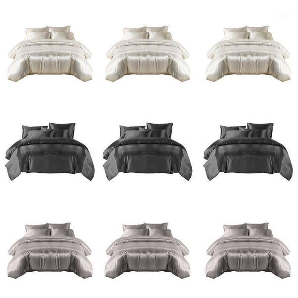 3pcs 100% pure satin silk bedding set home textile king size bed set bed clothes duvet cover flat sheet pillowcases1
3pcs 100% pure satin silk bedding set home textile king size bed set bed clothes duvet cover flat sheet pillowcases1