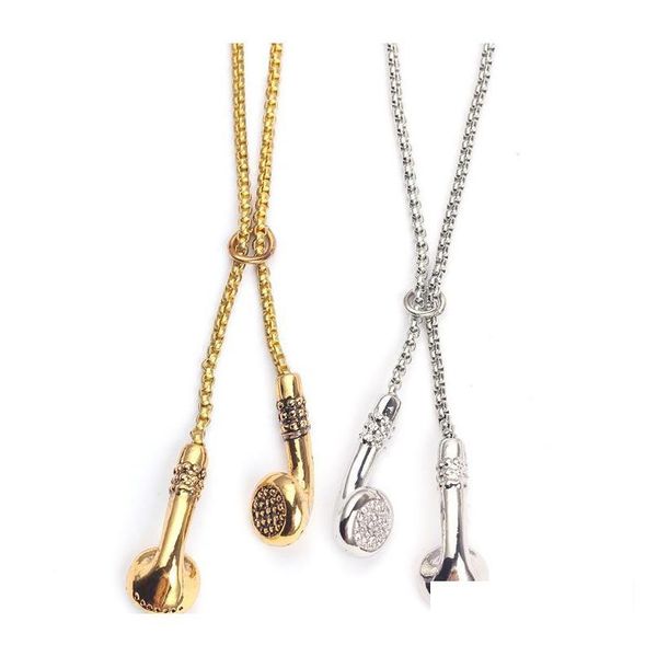 fashion jewelry hip hop fashion music earbud pendant metal necklace men's wear necklace s530 2e0tc, Silver
fashion jewelry hip hop fashion music earbud pendant metal necklace men's wear necklace s530 2e0tc, Silver
