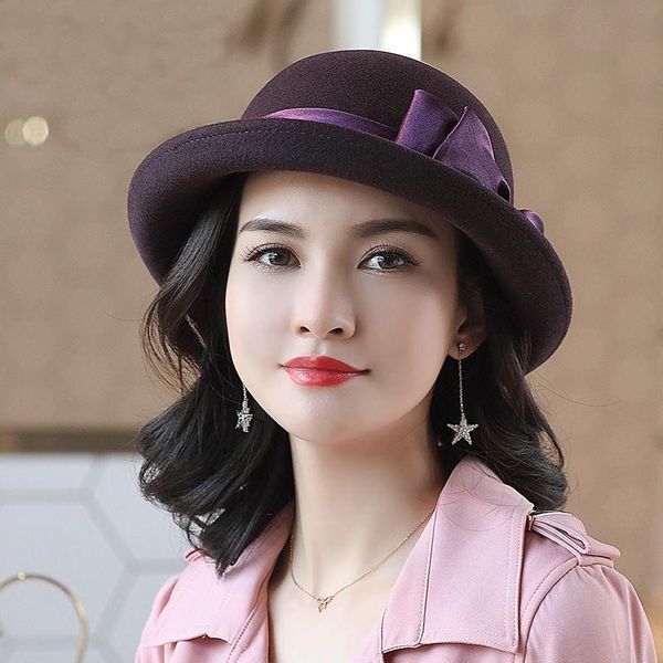 stingy brim hats beckyruiwu mother gift lady banquet formal felt big bowknot fedora women winter 100% australia wool hat, Blue;gray
stingy brim hats beckyruiwu mother gift lady banquet formal felt big bowknot fedora women winter 100% australia wool hat, Blue;gray