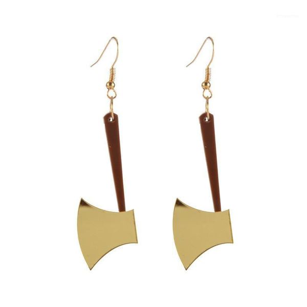new acrylic small axe pendant earring interesting creative minimalist tools long earrings women jewelry pendientes mujer moda1, Silver
new acrylic small axe pendant earring interesting creative minimalist tools long earrings women jewelry pendientes mujer moda1, Silver